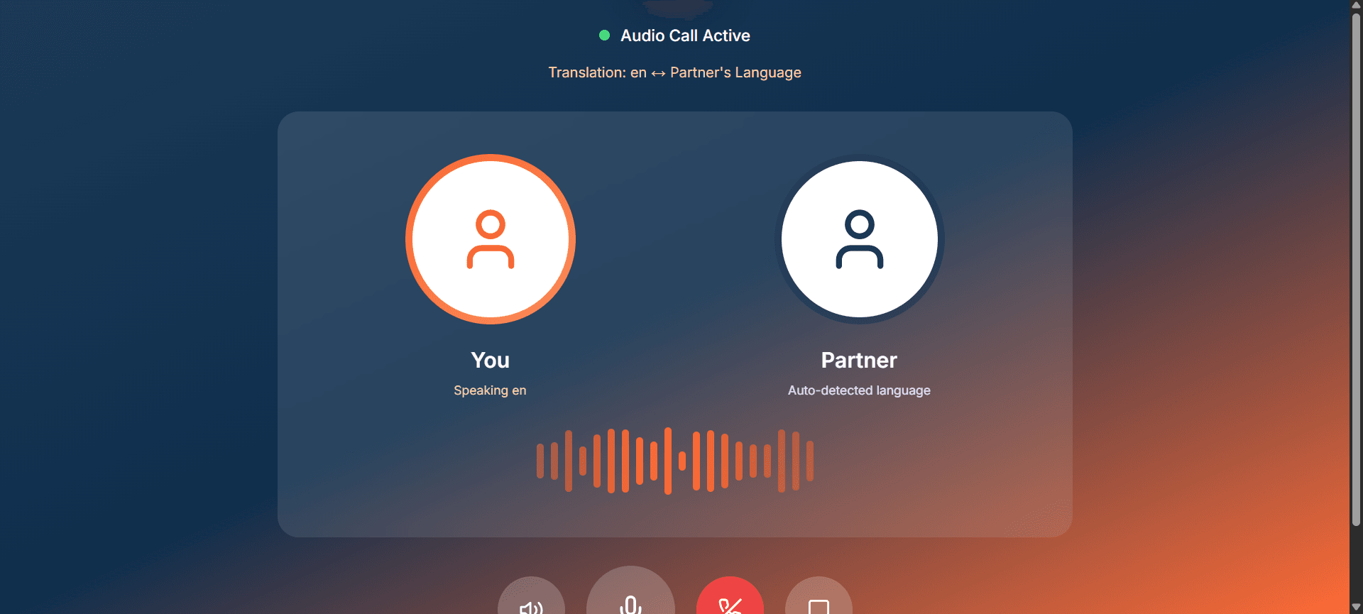 AI-Powered Real-Time Voice Translation Platform